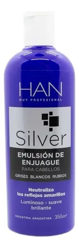 Han Acondicionador Enjuague Silver Violeta Matizador 350 Ml