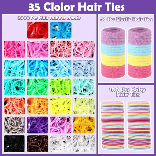 Juego De Accesorios Para El Cabello Niñas Auroray 2194