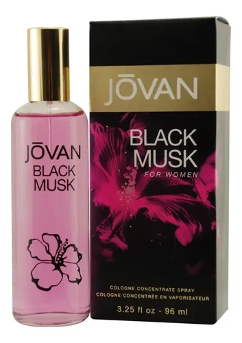 Colonia Jovan Musk Negro 92.1 Ml Spray Concentrado Mujeres