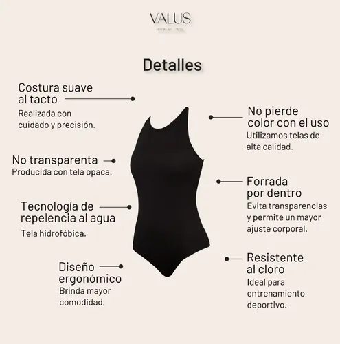 Malla De Natacion Mujer Cloro Resistente Hidrofugo Con Gorra