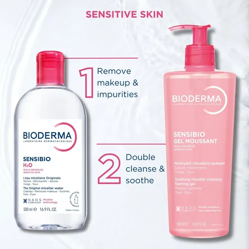 Agua Micelar Bioderma Sensibio H2o Desmaquillante 250ml