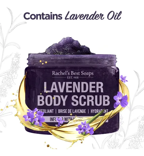 Exfoliante Corporal Beautyfrizz Lavender Con Sal Marina, 700