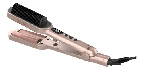 Planchita De Pelo Ga.ma Waver Y Brush Keration Led T:220c Cs
