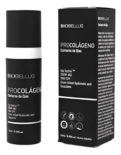 Serum Contorno De Ojos Pro Colageno Vegano 15ml Biobellus