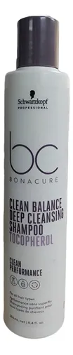 Shampoo Bonacure Clean Balance Limpieza Profesional 250ml