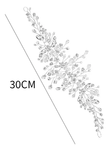 Diadema De Novia Con Cristales Y Diamantes De Imitación