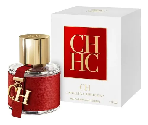 Perfume Carolina Herrera CH Eau de Toilette feminino Tradicional EDT 50ml para mujer