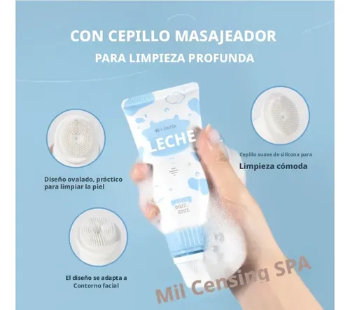 Jabón Facial De Leche 80g Limpieza E Hidratación