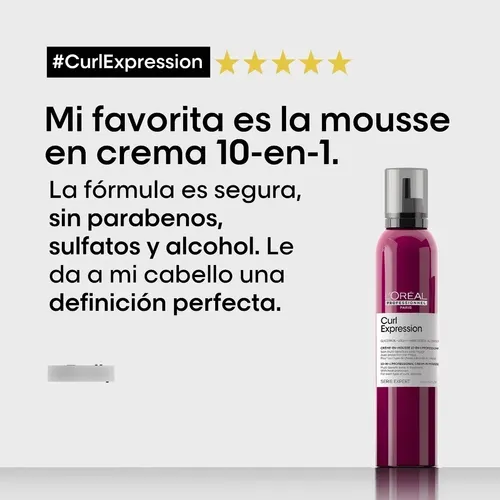 Shampoo X 300 Y Mousse Curl Expression Rulos Loreal Pro