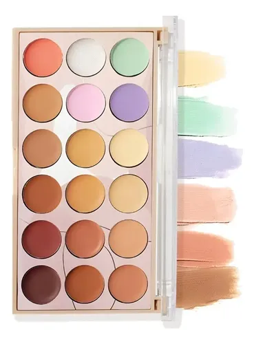 [wjj] -paleta De Contorno De Corrector Paleta De Corrector