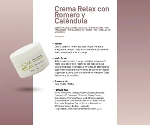 Crema Musculares 1kg + 3 Aceite Dreno 500ml – Biobellus Neutra