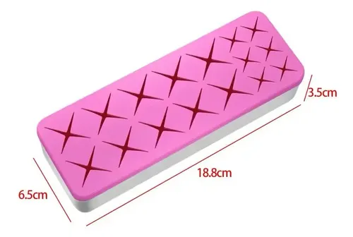 Organizador Silicona Base Porta Labial Pinceles Maquillaje