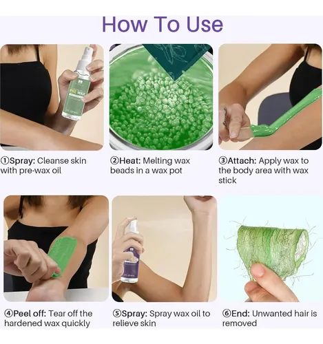 Depilación En Casa Blitzwax Con Perlas De Cera Aloe Vera
