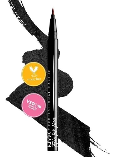 Nyx Epic Ink Liner Tono Negro Delineador Líquido Larga Durac