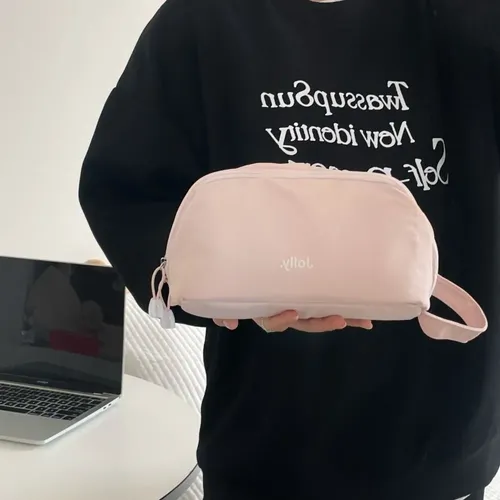 Estuche Cosmético Simple Para Maquillaje Mujer Con Varias Ca
