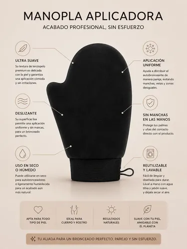 Manopla/guante Aplicador De Autobronceante
