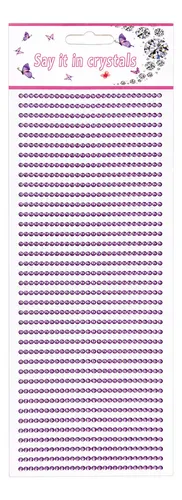 Strass Gemas Autoadhesivas Para El Rostro Cara 3mm X 12 Unid