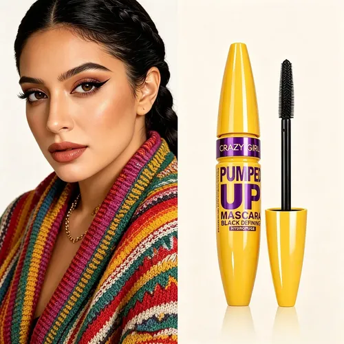 Mascara De Pestañas Pestañas Extra Largas Y Rizadas Para