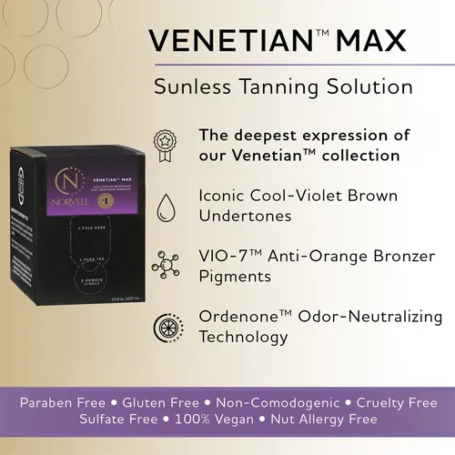Autobronceador Norvell Venetian Max 1000 Ml