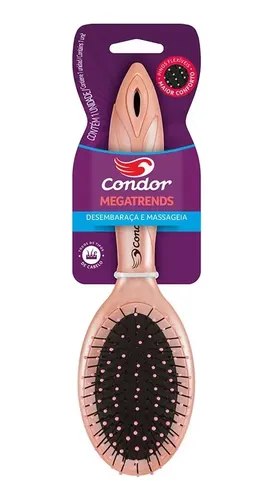 Cepillo Para Cabello Flexible Ovalado Desenredante Condor