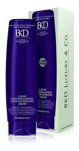Bkd Crema Para Peinar Caviar Moisture & Repair Keratin 290ml Fidelite Cabellos Secos & Castigados Anti Frizz Nutricion Brillo Reparacion Con Keratina & Caviar
