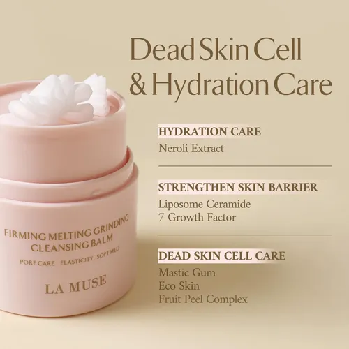 Bálsamo Limpiador Facial Hidratante La Muse, 6.76 Fl Oz