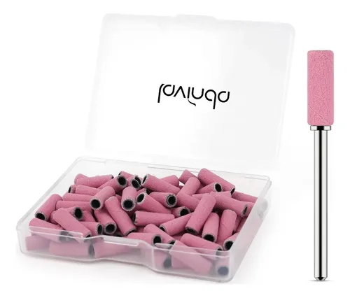 Bandas Lijadoras Para Taladro De Uñas Lavinda 240 Grit Rosa