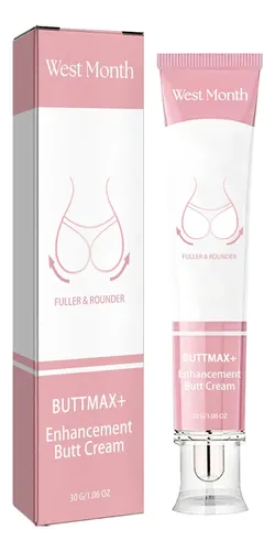 Crema Levantadora De Glúteos West Month Para Reafirmar Y Dar