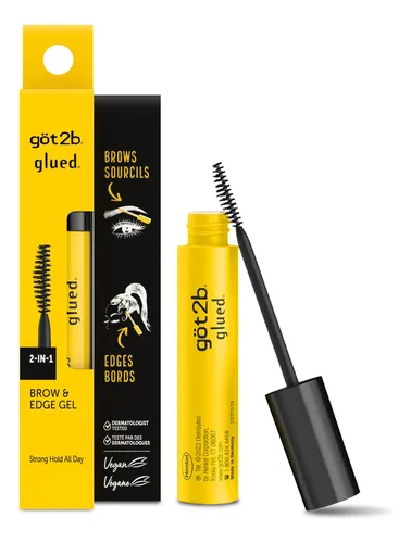 Gel Para Cejas Got2b Glued Edge Control Transparente 16ml