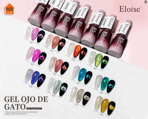 Esmalte Gel Semipermanente Ojo De Gato Magnético 10ml Kit X6