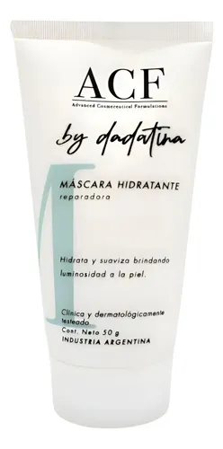 Mascara Hidratante Reparadora Luz Suavidad Dadatina Acf 50g