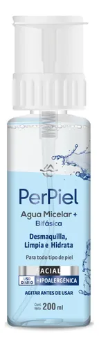 Perpiel Agua Micelar Bifásica Facial Limpia E Hidrata