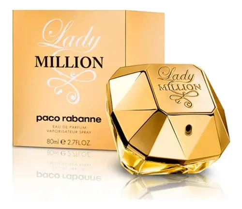Perfume Paco Rabanne Lady Million Importado Mujer Edp 80 Ml