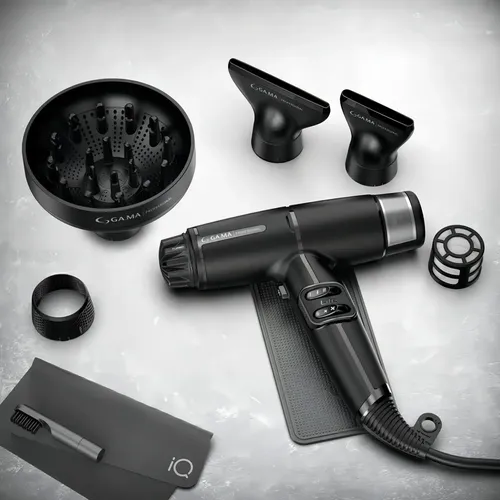 Gama Italy Secador Iq Litemax X 85.000 Rpm Negro