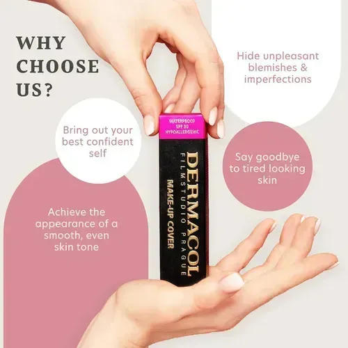 Dermacol Base Maquillaje Cubritiva Tatuajes 100% 210
