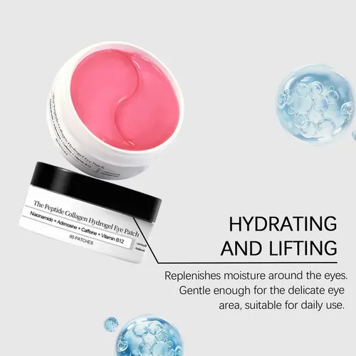 Parches Para Ojos Ss Rr, Hidrogel De Colágeno Con