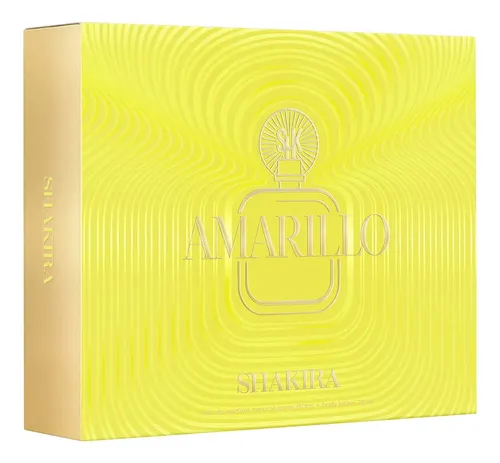 Estuche Perfume Mujer Shakira Amarillo Edp 80ml