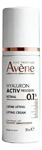 Crema Lifting Avène Hyaluron Activ Retinal 0.1% 30ml Todo Tipo De Piel Día/noche