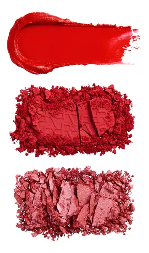 Revolution Blush Icon Palette Trío Crema Mate Y Shimmer