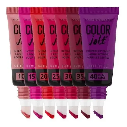 Labial Liquido Color Maybelline Color Jolt Intense Lip Paint Color 15 Fight Me Fuchsia