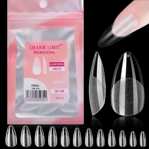 Kit Completo Uñas Con Tips Press On  Soft Gel Y Pegamento
