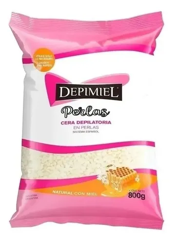 Depimiel Cera En Perlas Vegetal Natural Con Miel X 800g