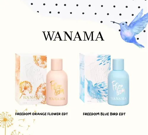Wanama Freedom Blue Bird Edt 100 Ml