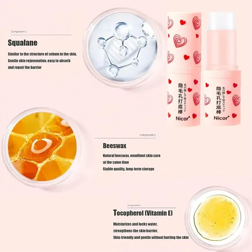 Barra Pore Invisible Primer Facial Resistente Al Agua Whhwm