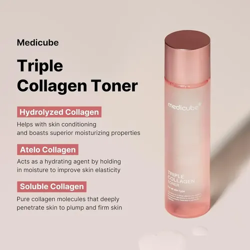 Medicube Triple Collagen Toner De 140ml Hidratacion Profunda