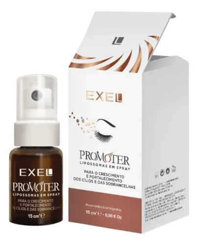 Promoter Exel Crecimiento Cejas Y Pestañas Cepillo Regalo