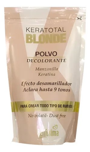 Polvo Decolorante Bellisima Keratotal Blonde 700 Gr.