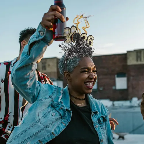 3 Aros For El Pelo De Nochevieja: Diadema Decorativa &rf