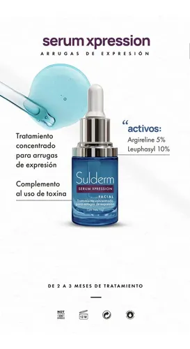 Serum Xpression Sulderm P/ Arrugas De Expresión