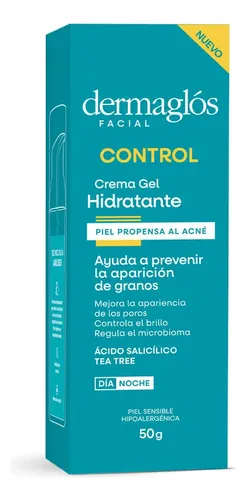 Dermaglos Facial Crema Hidratante Acne X50